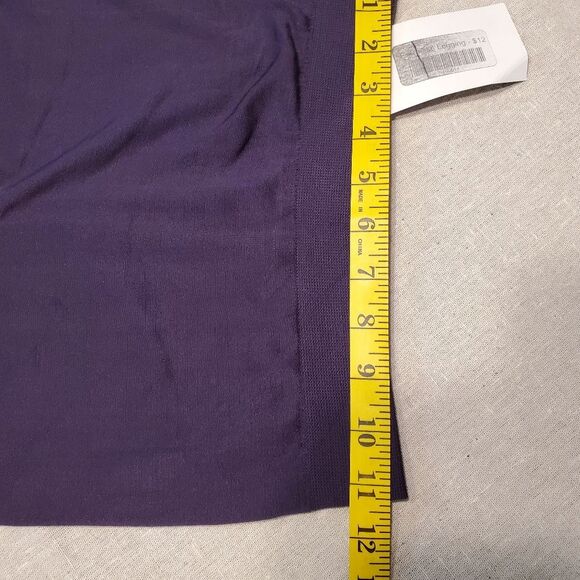 Zenana Purple Tight Leggings in One Size Fits All - Picture 2 of 7